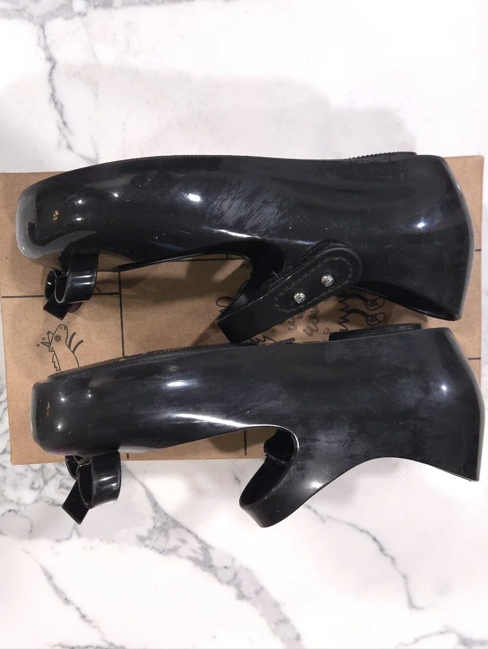 Mini Melissa ULTRA GIRL BOW In Black
